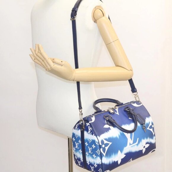 LOUIS VUITTON Monogram Escal Speedy Bandouliere 30 Hand Bag M45146 Auth 26582SM - Picture 3 of 16